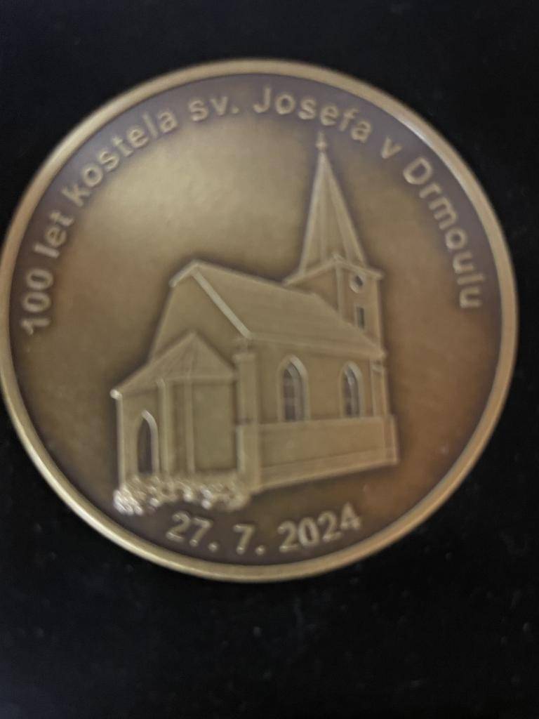 Vydána k oslavám 100 let kostela sv. Josefa v Drmoulu dne 27. 7. 2024.