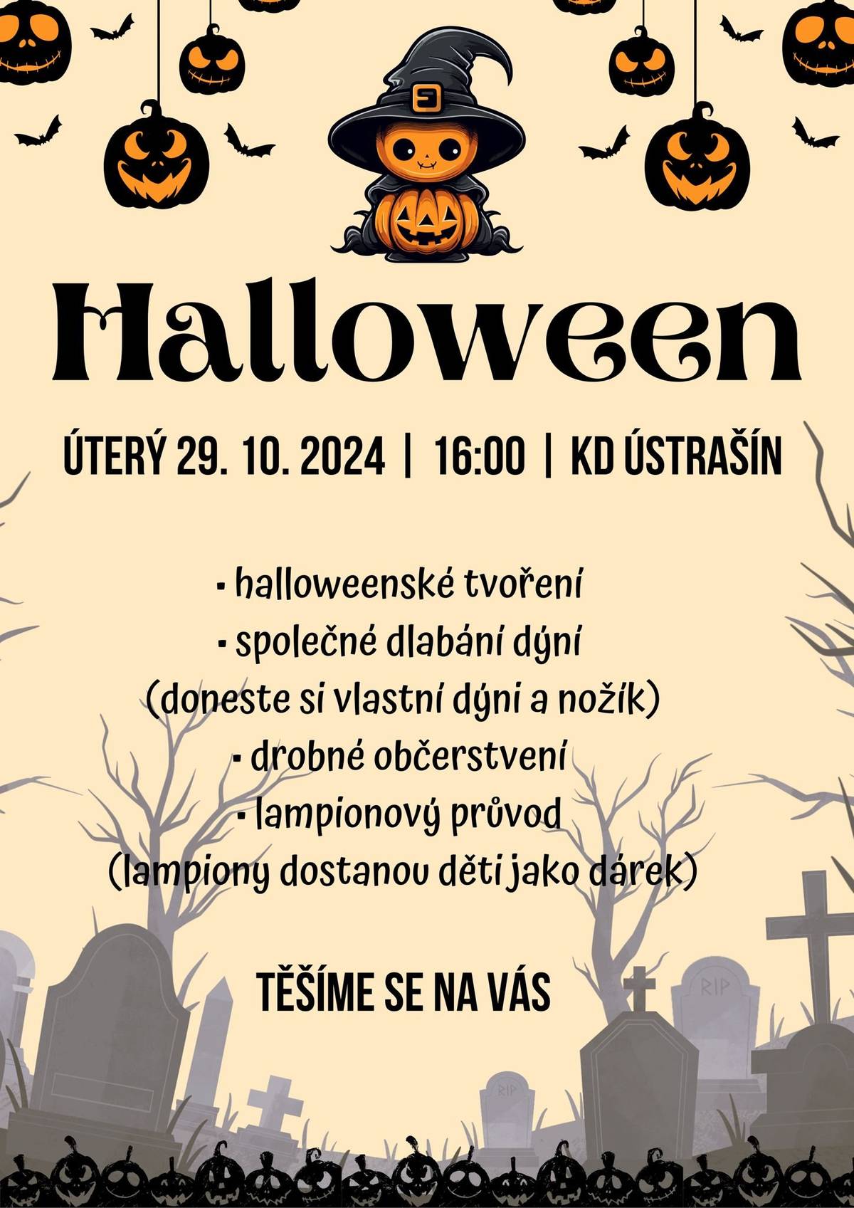 Úterý 29.10.2024 na sále.