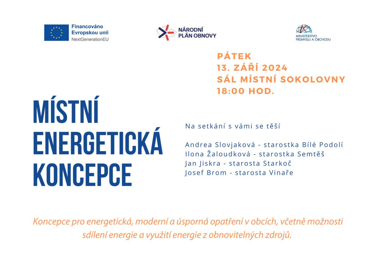 Zrušeno o novém termínu Vás budeme informovat