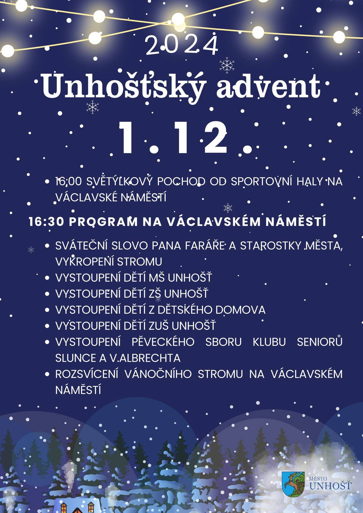Srdečně Vás zveme na 1. adventní neděli