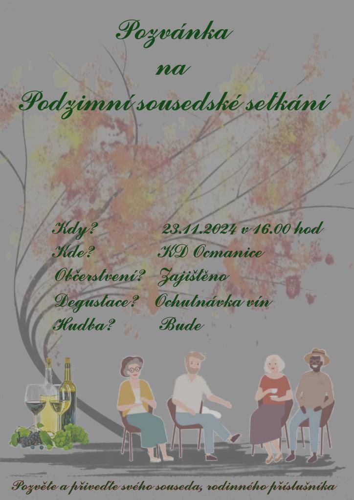 Sousedské posezení