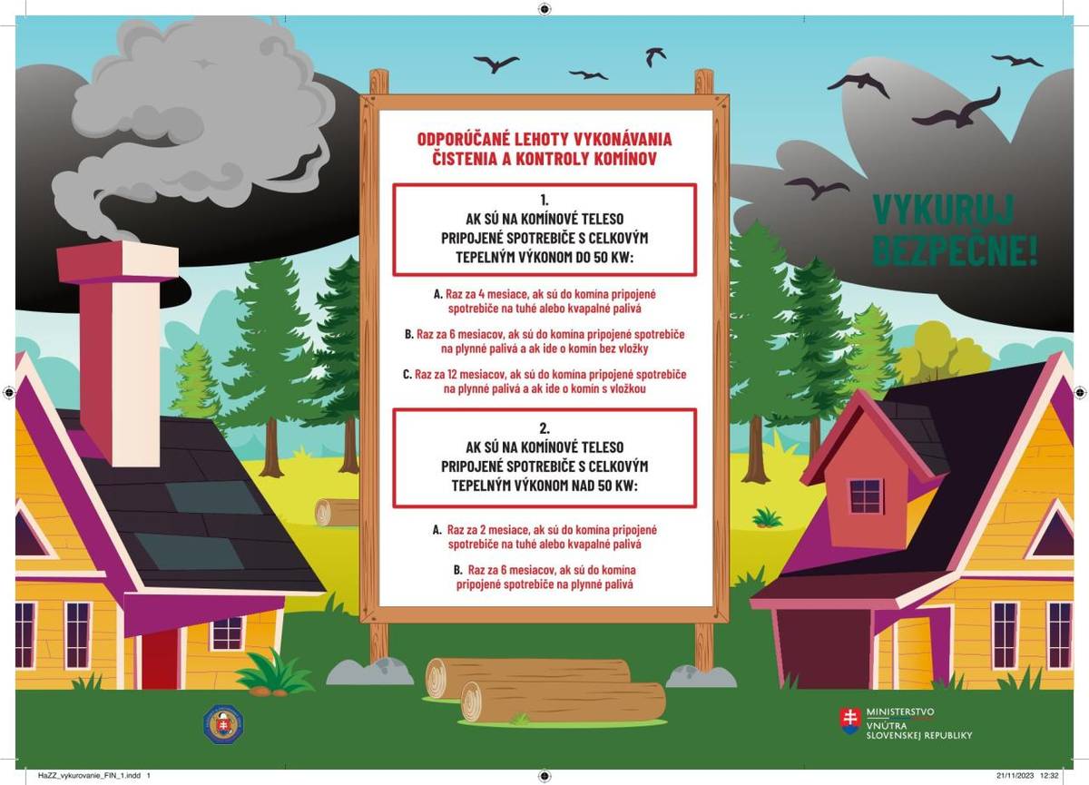 Usmernenie pre občanov v súvislosti so začiatkom vykurovacej sezóny