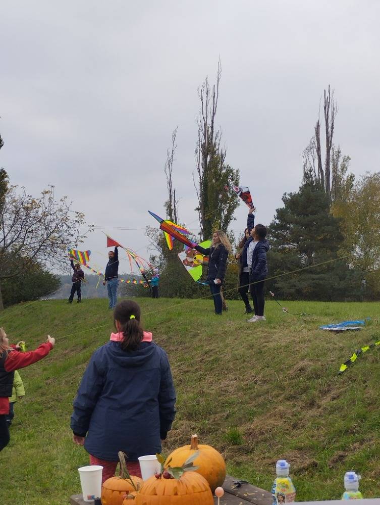 Dýňování a drakiáda 
