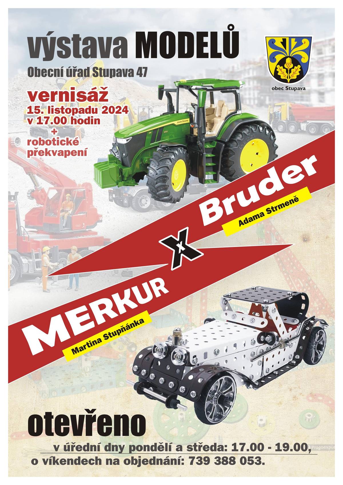 Výstava Bruder a Merkur