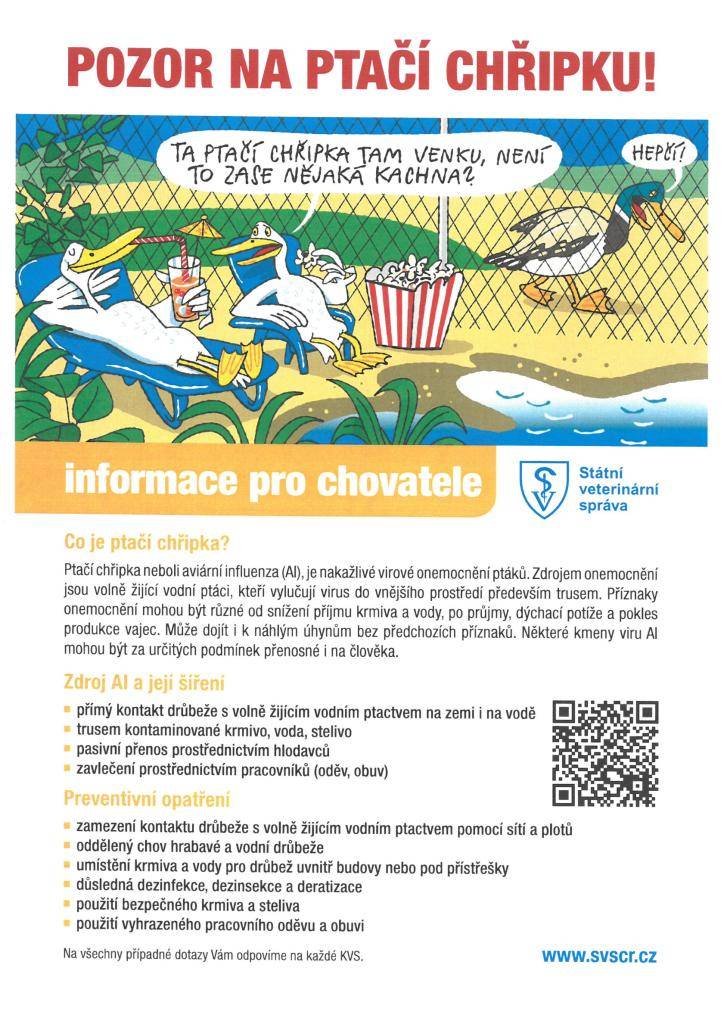 Informace pro chovatele