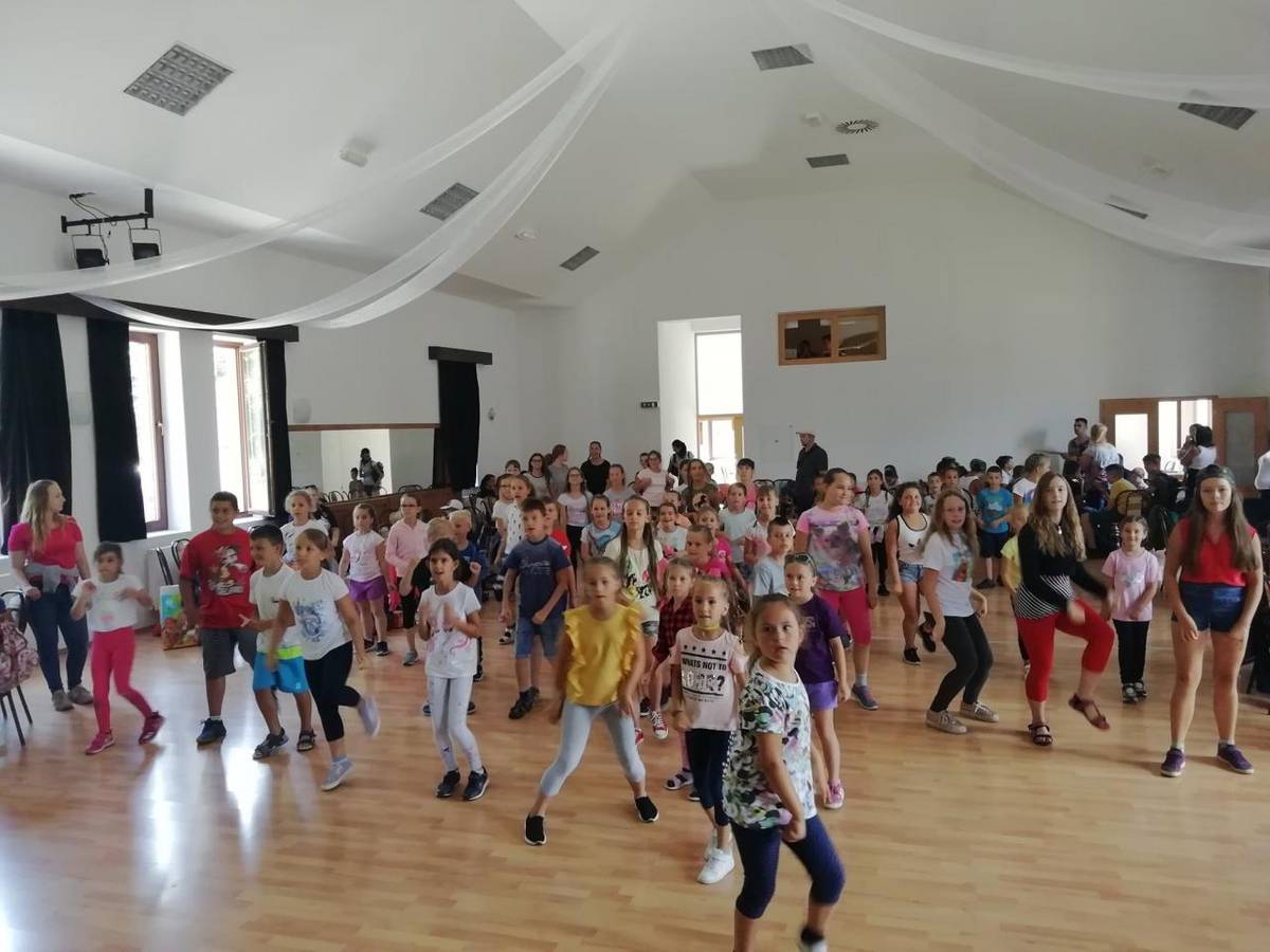 Letný tábor 2019 zumba