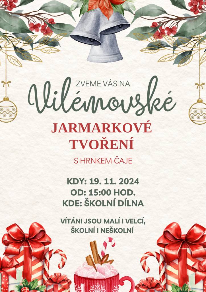 Jarmarkové tvoření s hrnkem čaje