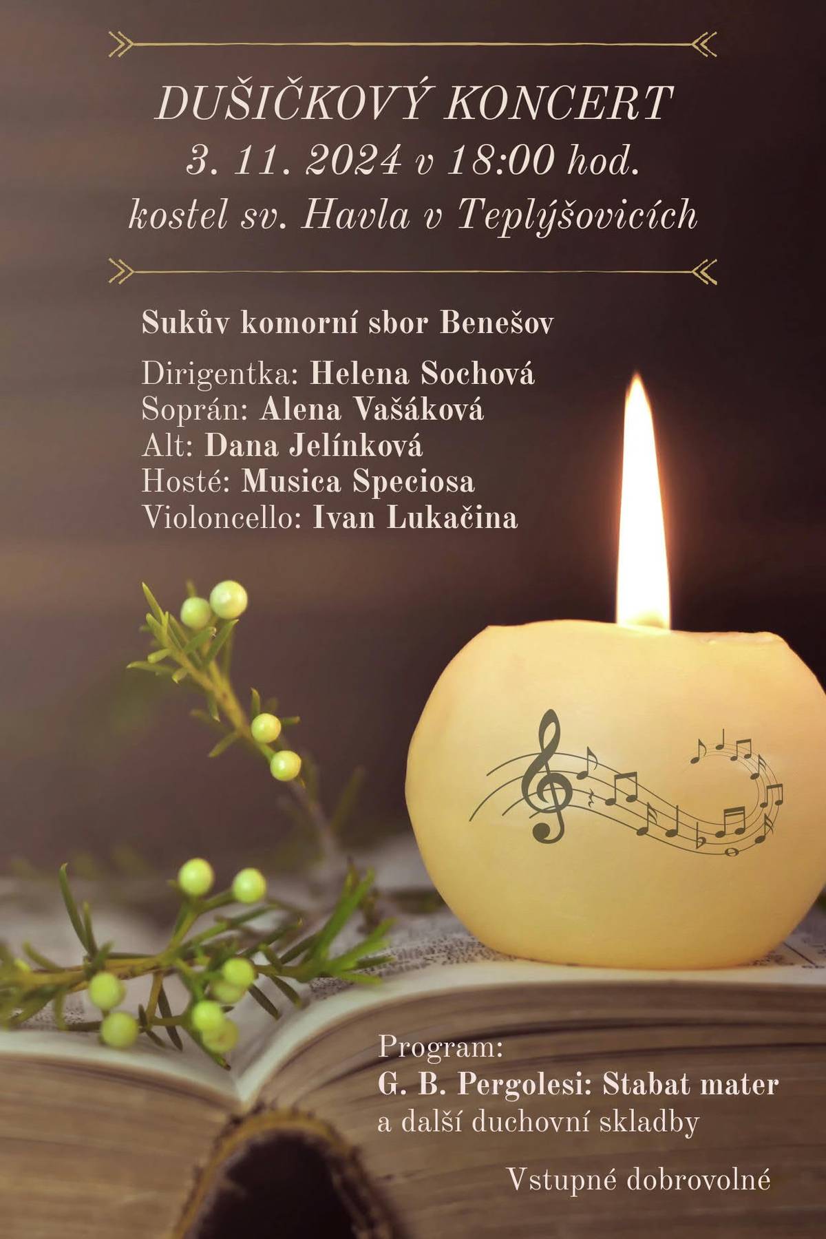 Začátek v 18:00 hod.