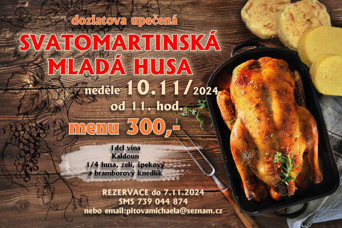 neděle 10.11.2024 od 11 hodin