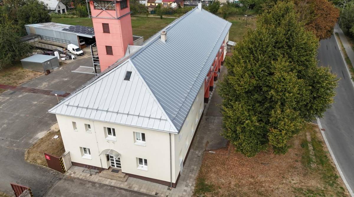 Město Morkovice-Slížany realizovalo v květnu až srpnu 2024 projekt „Požární zbrojnice Morkovice – rekonstrukce střechy. Na projekt je poskytována finanční podpora z fondů Evropské unie.