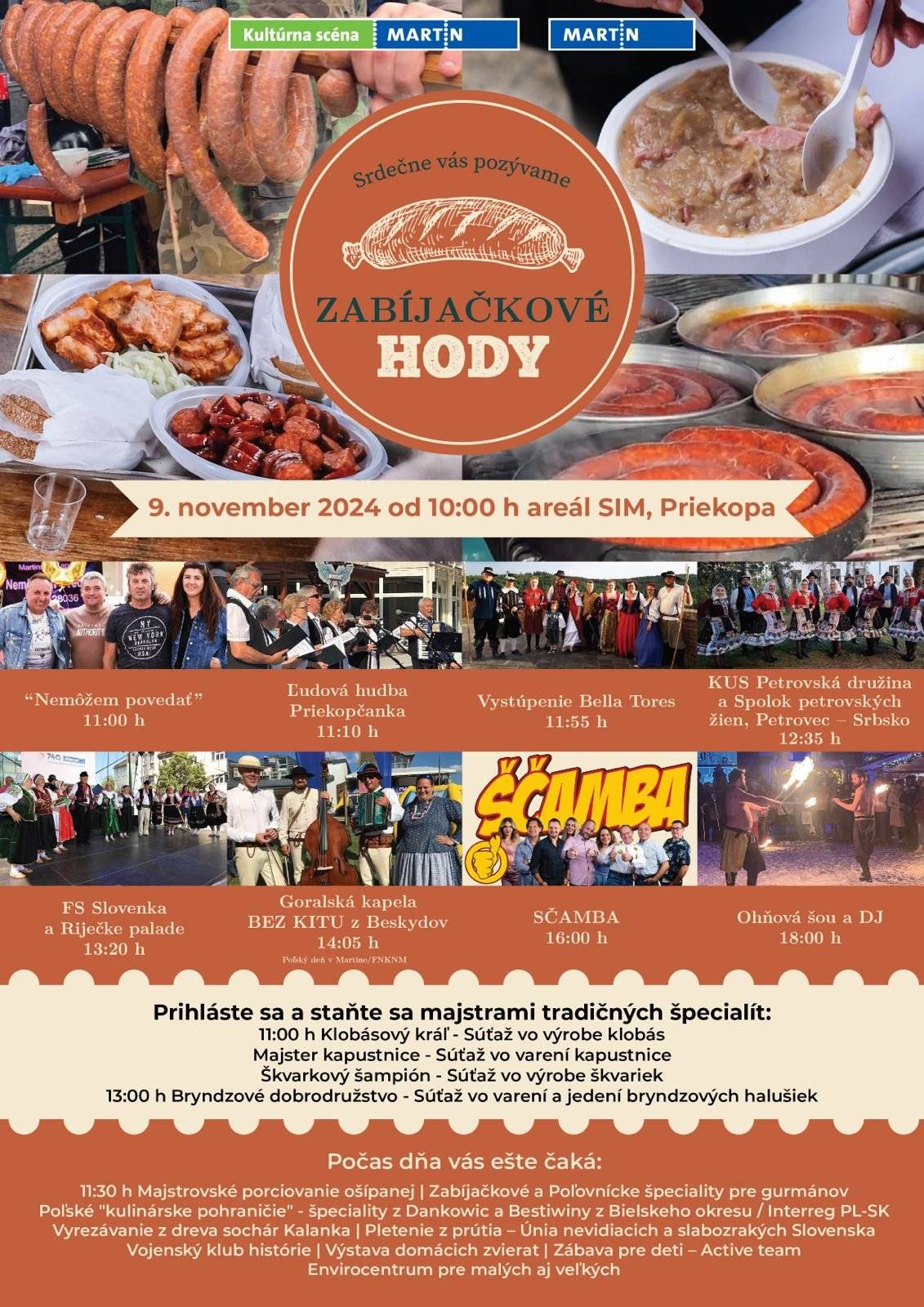 Pozvánka na Hody v Martine 2024