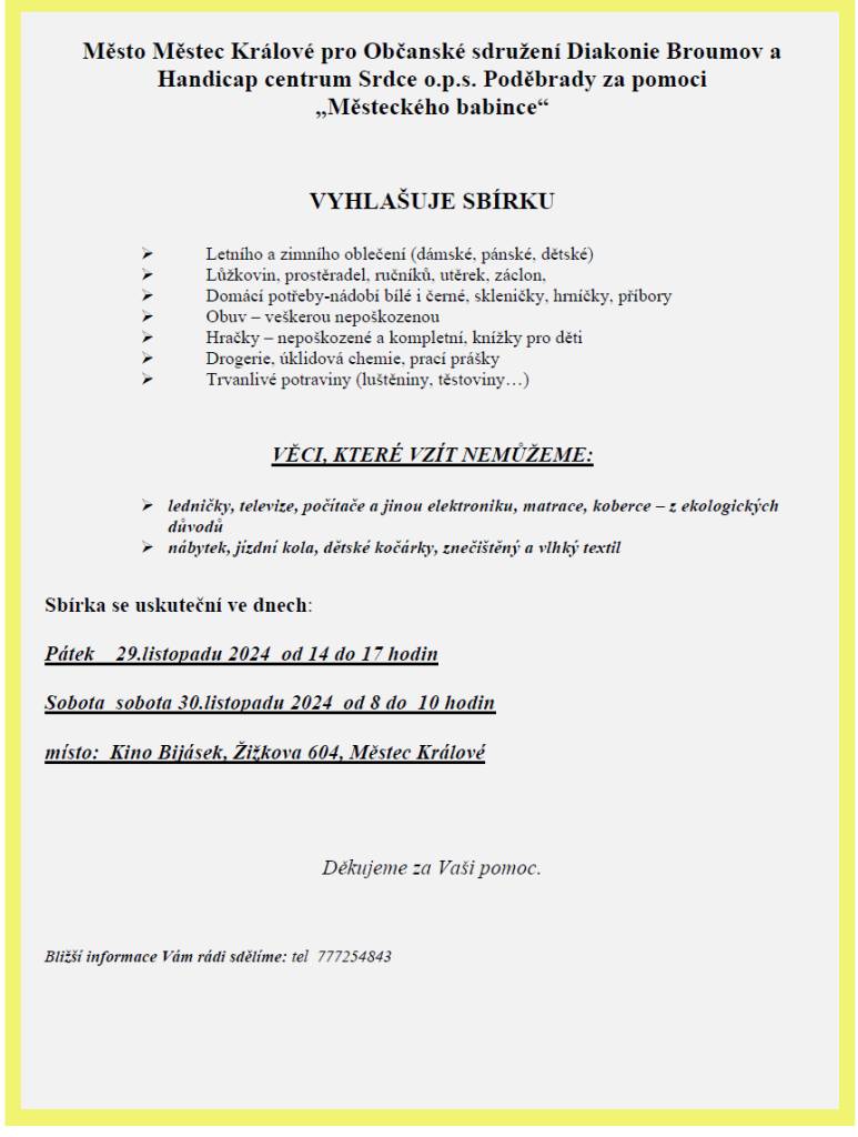 29. a 30 11.2024 v kině Bijásek