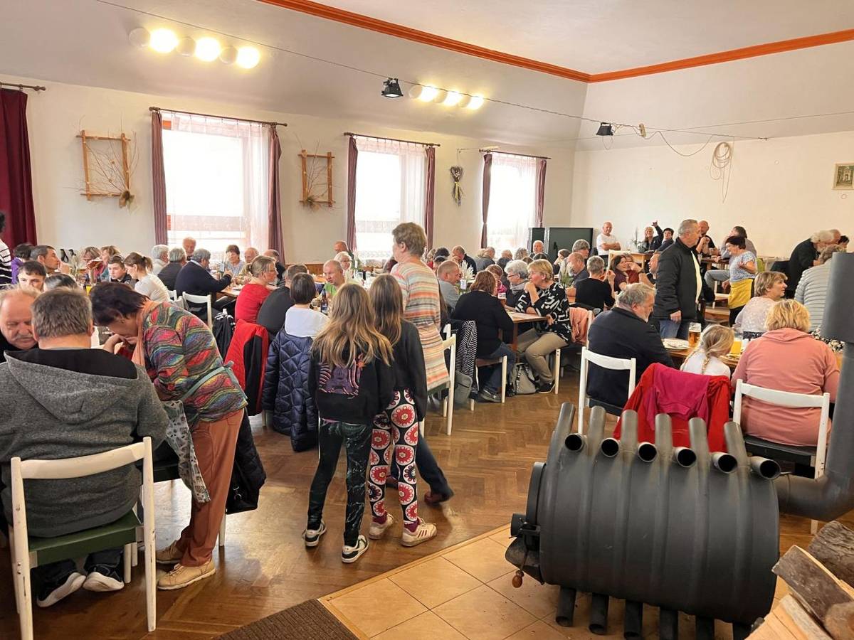 ČČK Vrbice opět uspořádal Zvěřinové hody.