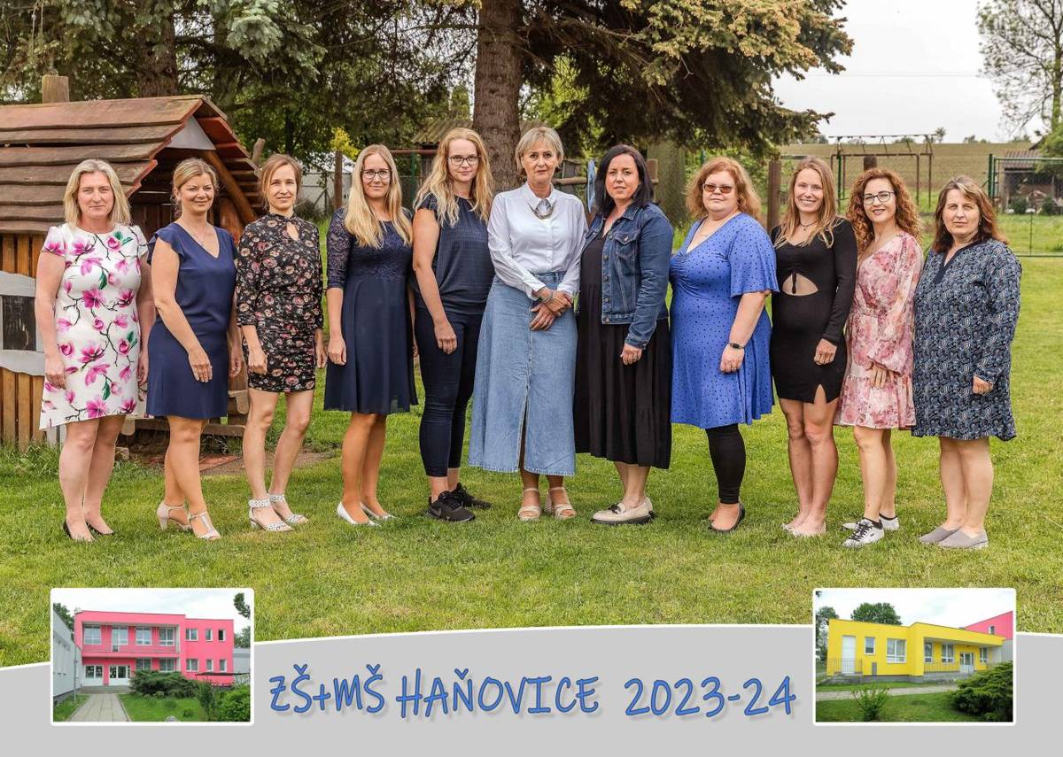 Oficiální foto ZŠ a MŠ Haňovice 2024.