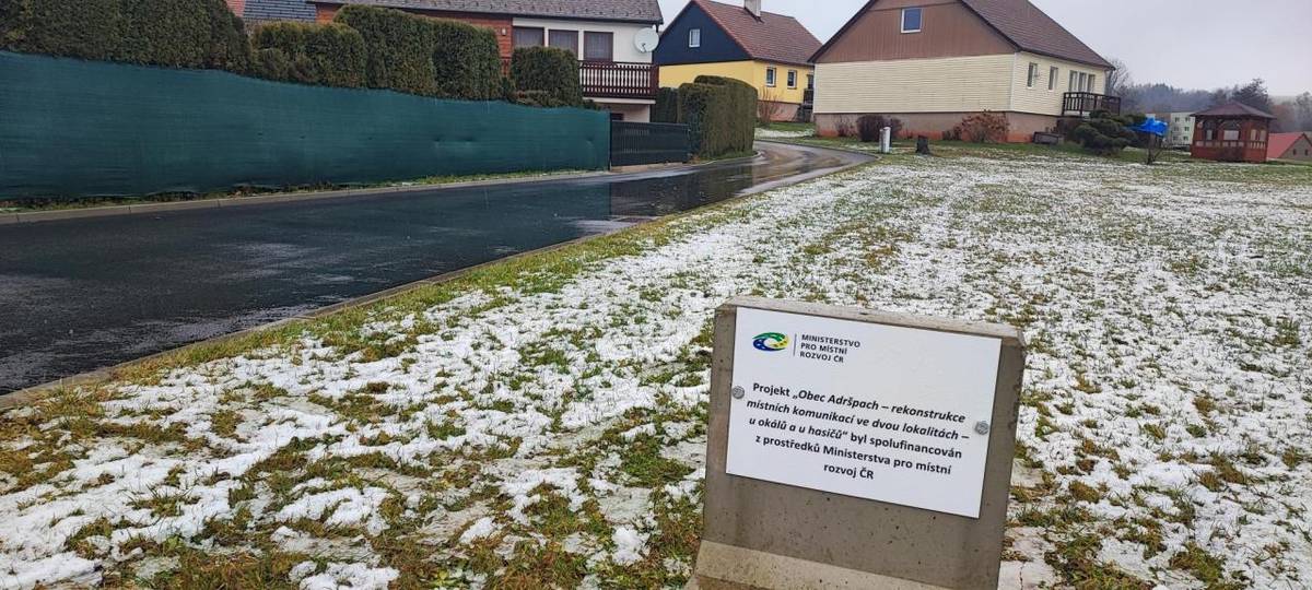 Oprava místní komunikace