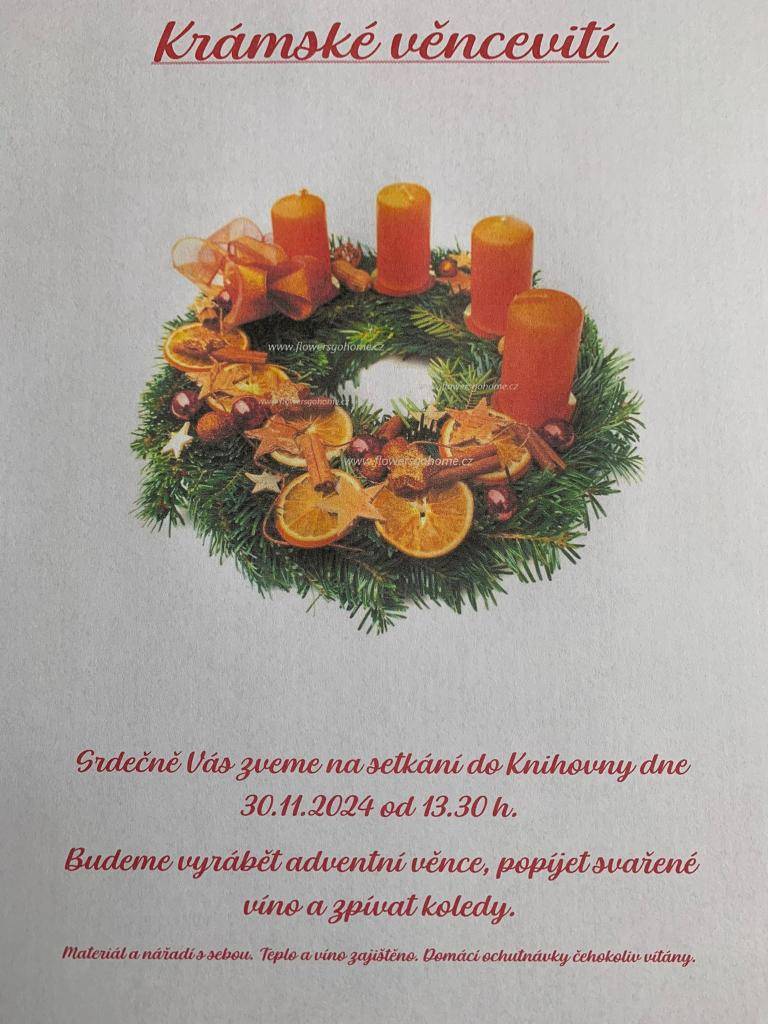 Krámské věncevití dne 30.11.2024 od 13:30