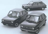 Tři verze druhé série Fiatu 127 pohromadě: základní Special, prostřední Super a vrcholný Sport.