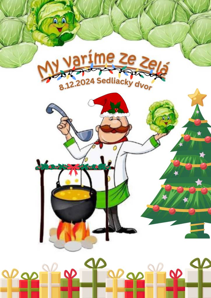 XVII. ročník súťaže My varíme ze zelá predsa len bude! Súťaž o najchutnejšiu kapustnicu, ktorá je tradične súčasťou podujatia Dni Zelá, prebehne tentokrát v Sedliackom dvore v nedeľu 8.12.2024 od 10:30 h.