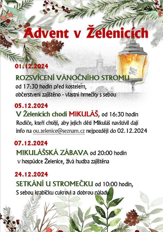 Advent v Želenicích