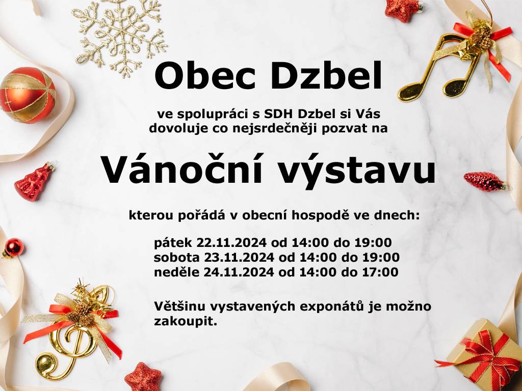 Obec Dzbel výstava