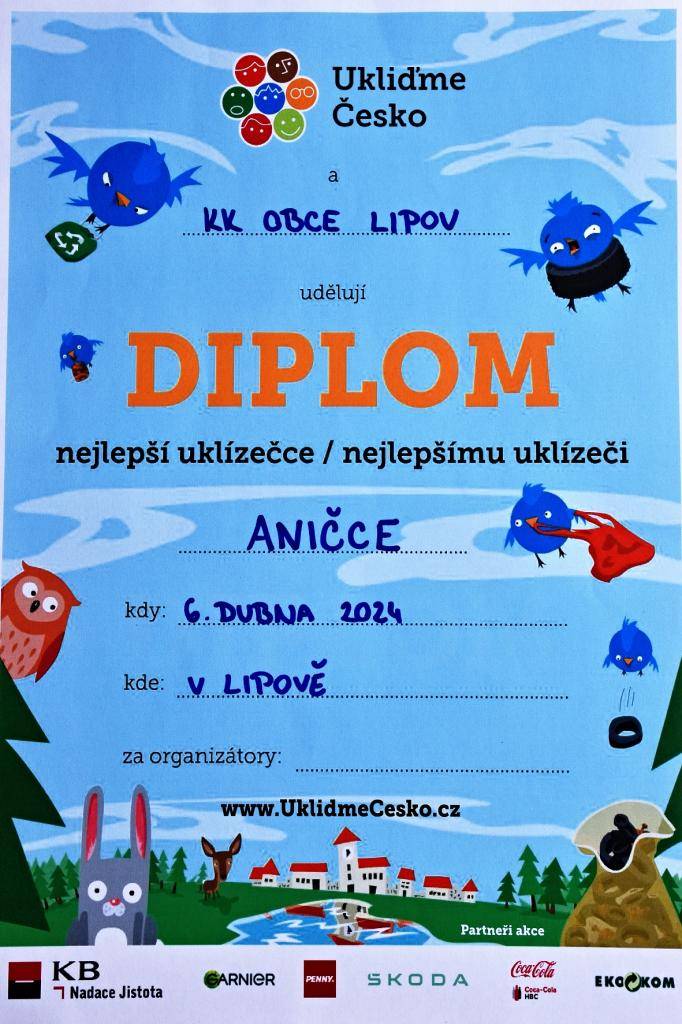 Sobota 6. dubna 2024