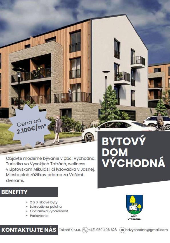 Súkromný investor bude v našej obci realizovať výstavbu nového bytového domu.