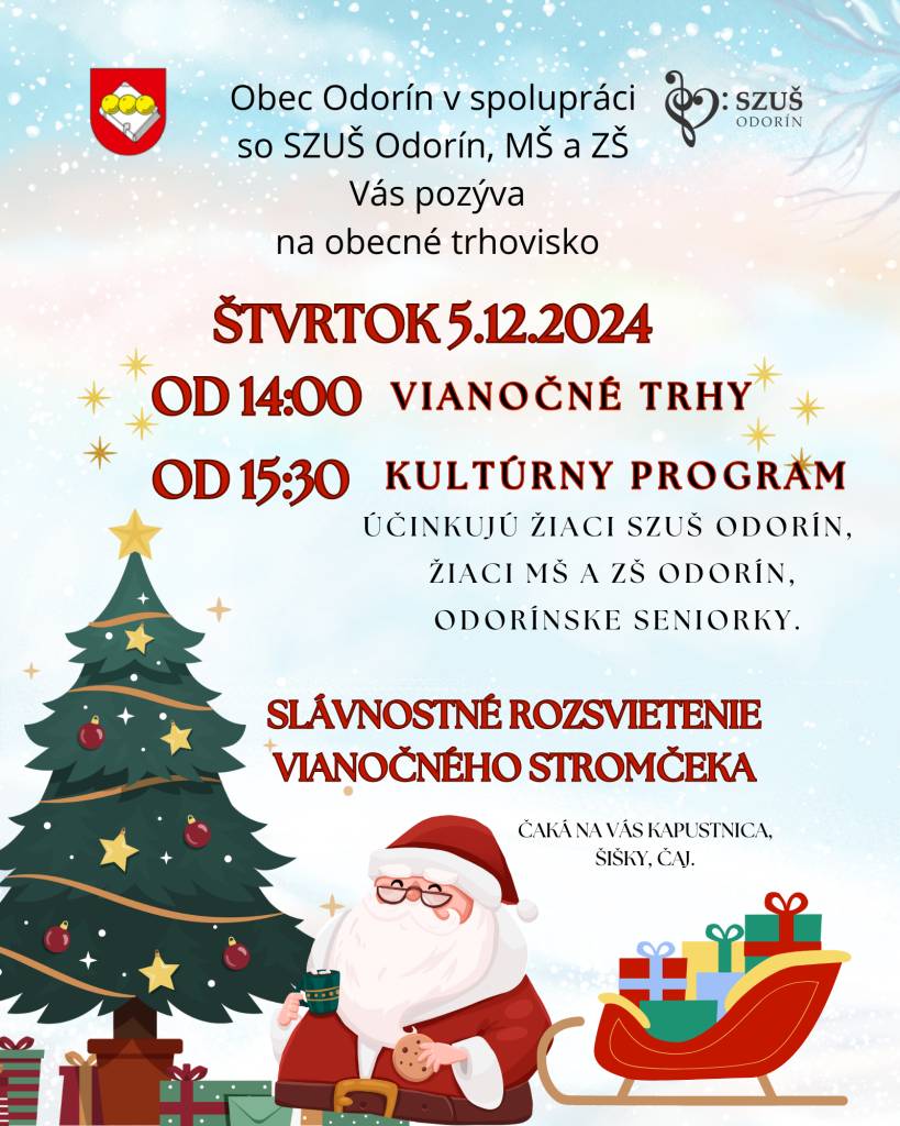 obecné trhovisko 5.12.2024