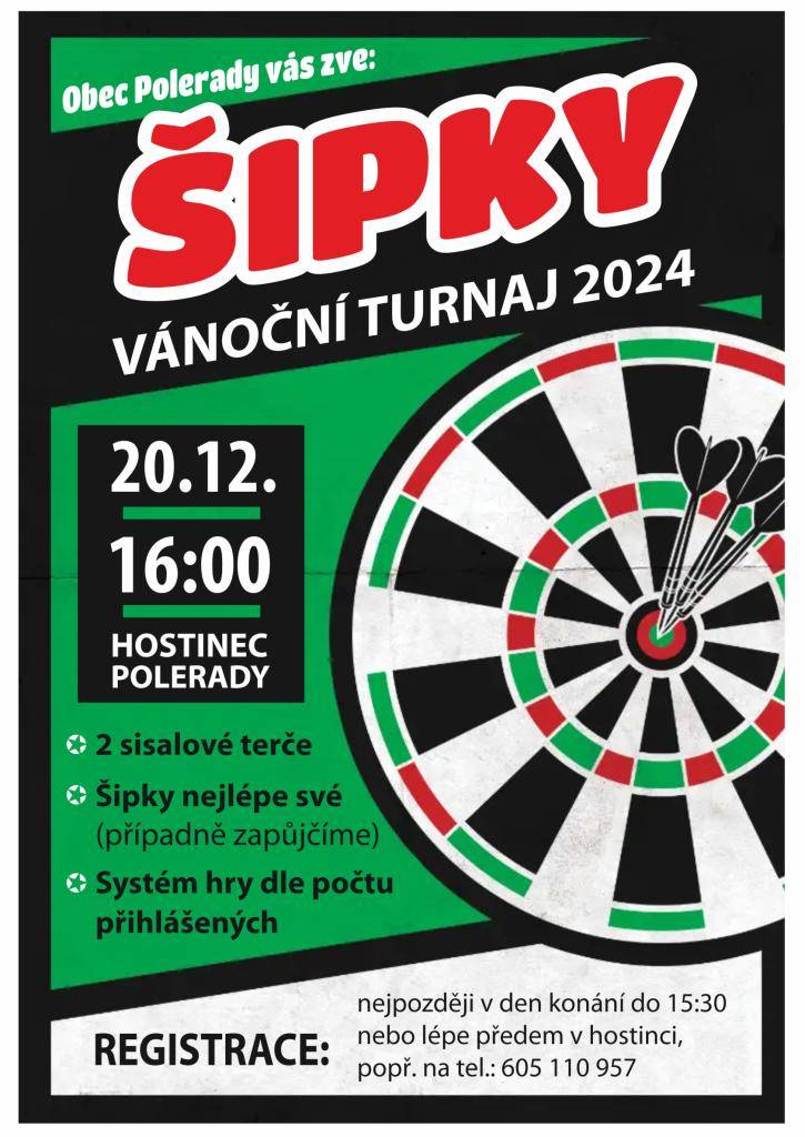 v pátek 20.12.2024 od 16:00 hod. v místním pohostinství