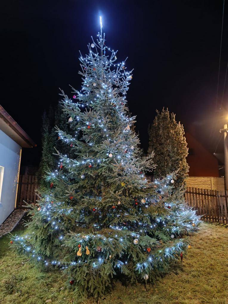 Rozsvícení stromečku na Hvězdě