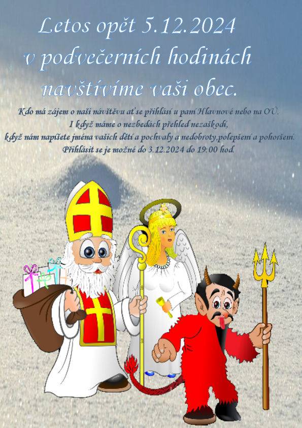 Mikuláš opět přijde, i s čertem