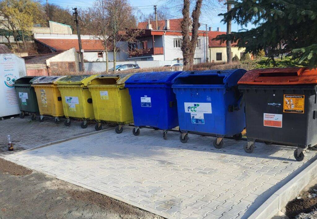 Separační stání u parku – rozšíření 2023