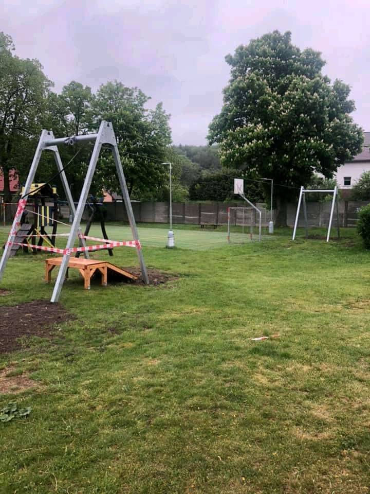 Dětské hřiště – nové prvky – jaro 2020