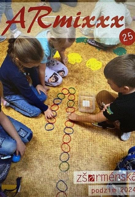 Vážení, je velmi příjemné, pročítat si časopis jenž připravují samotné děti naši ZŠ Arménská. Prohlédněte si tento časopis, jistě nebudete zklamaní.  www.zsarmenska.cz/wp-content/uploads/2024/11/Armixxx-c.-25_podzim-2024.pdf Milan Hrdlička 1. místostarosta