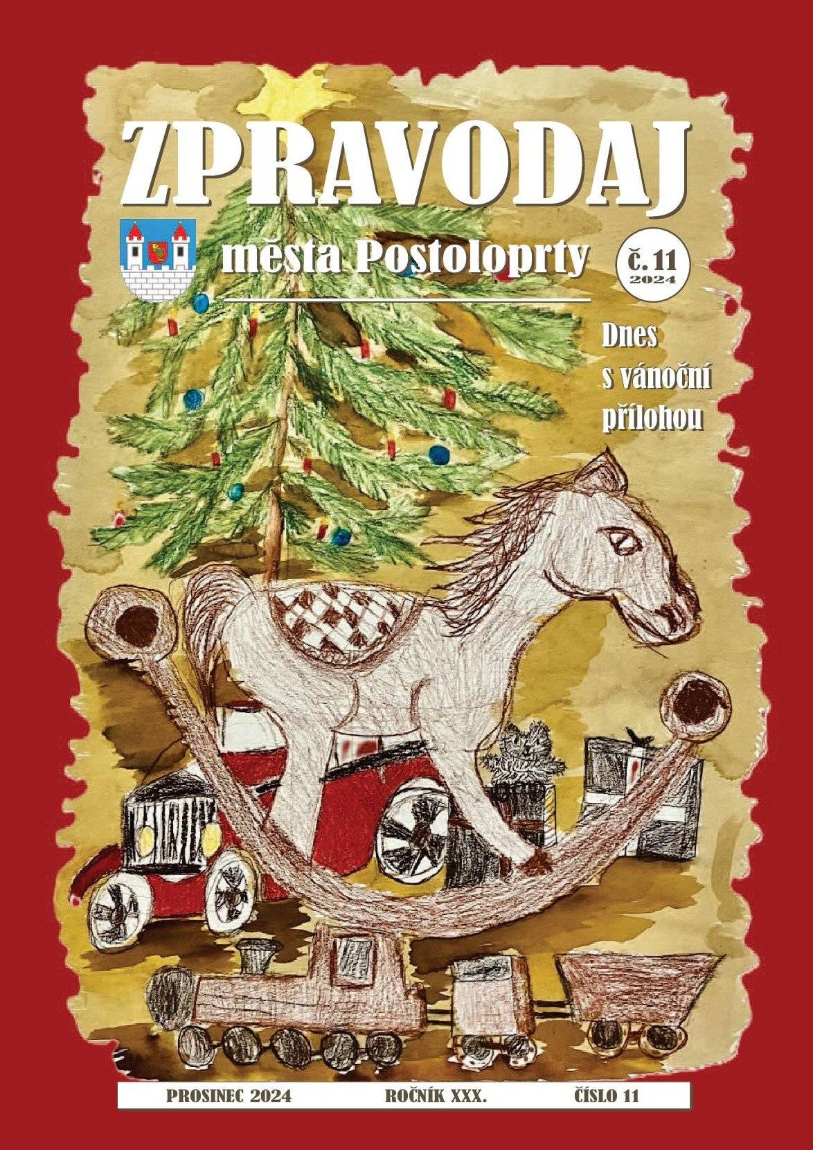 Zpravodaj na prosinec byste měli mít v nejbližších dnech ve svých schránkách. Zastavit se pro něj můžete také v infocentru, případně si jej můžete stáhnout z webových stránek.
