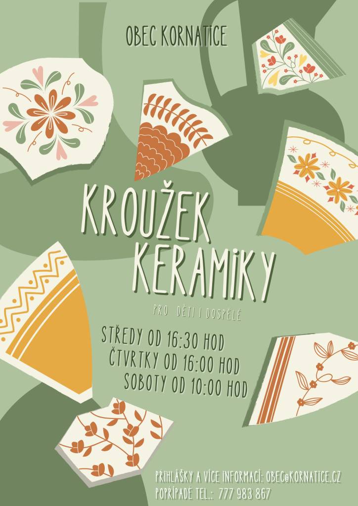 Bližší informace na přiloženém plakátku či  u Jindřišky Bouchnerové na tel: 777 983 867.