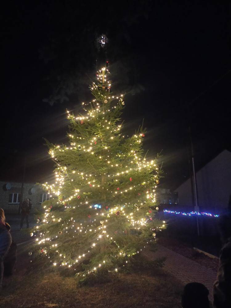 Rozsvícení stromečku v Malíkovicích