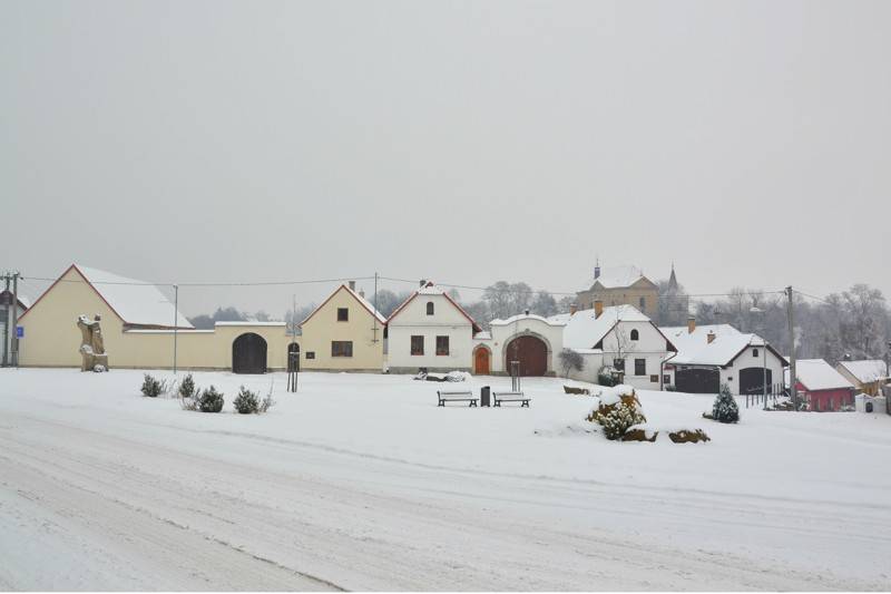 Sněhová nadílka leden 2016