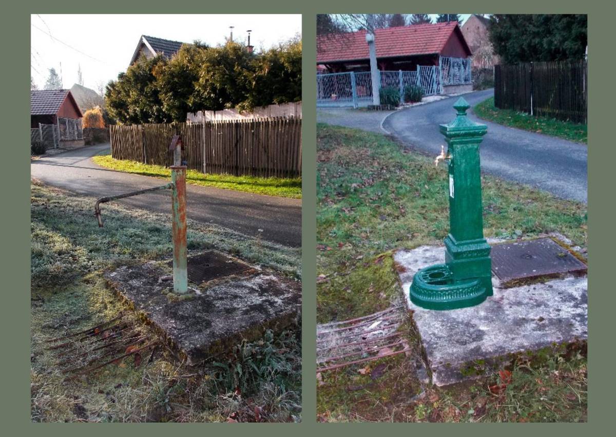 V úterý 3.12. bylo instalováno nové pítko.   Osobně vyzkoušet ho budete moci v novém roce, až nebudou mrazy.