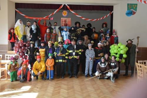 SDH Lažiště pořadál masopust.