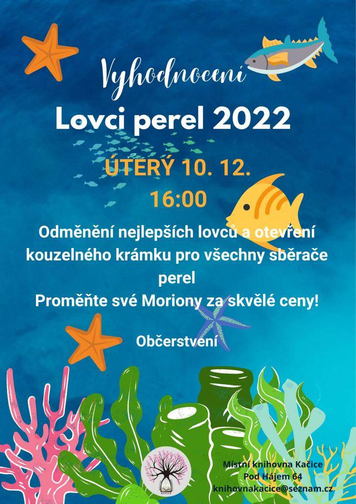Informace o akcích v knihovně do konce roku 2024.