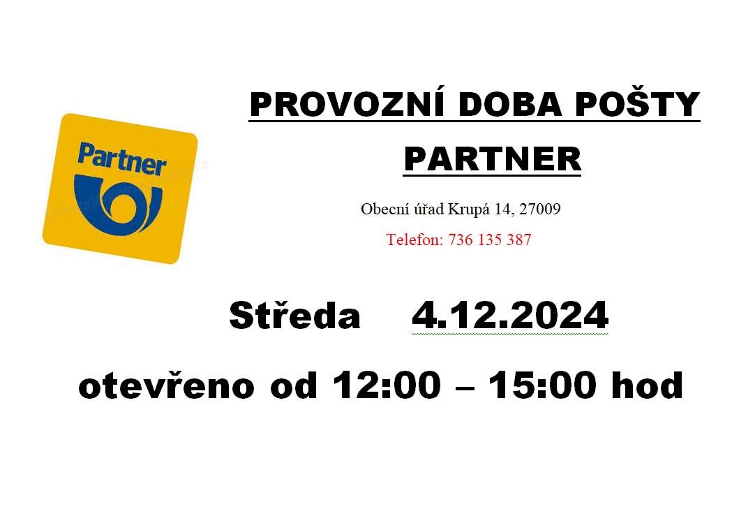 středa 4.12.2024  otevřeno 12:00 - 15:00