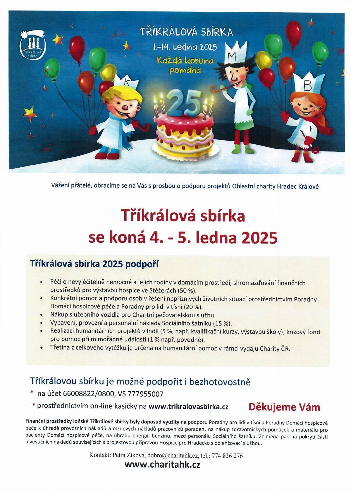 Děkujeme, že pomáháte.