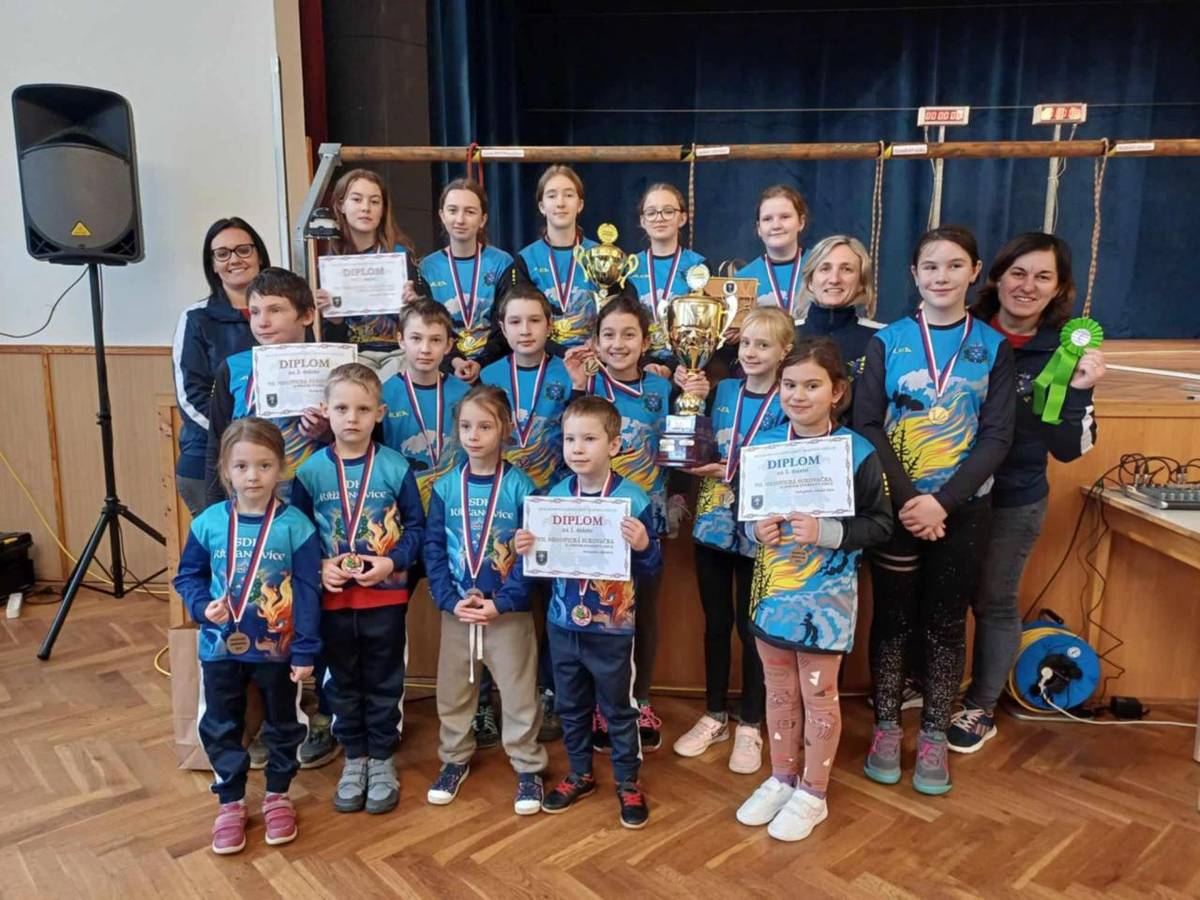 Vítězství ve 3 kategoriích a jedno 3. místo