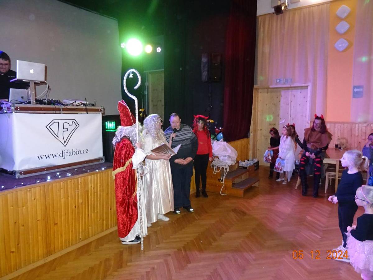 Mikulášská nadílka 5. 12. 2024, foto Bedřich Škraňka.