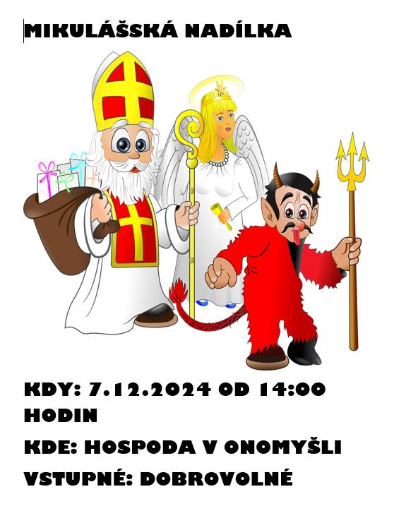 Mikulášská nadílka 7.12.2024