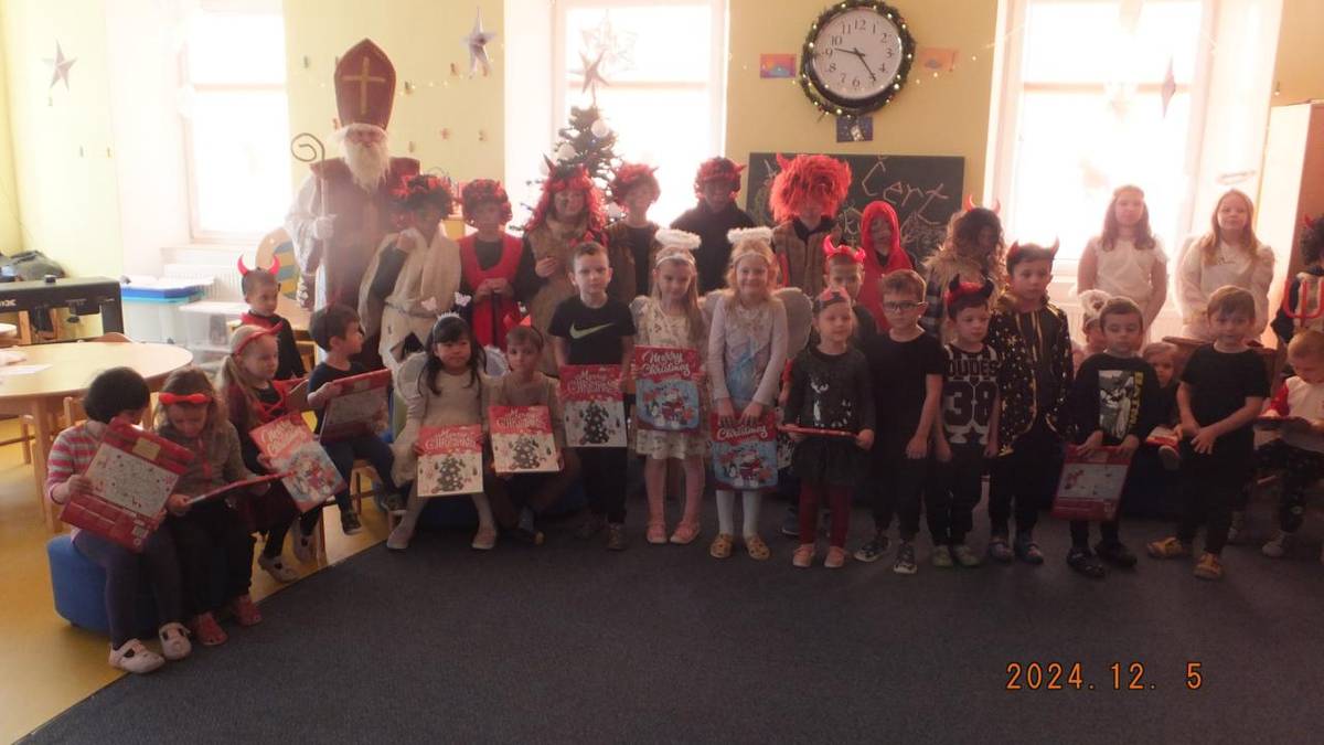 Mikuláš ve školce