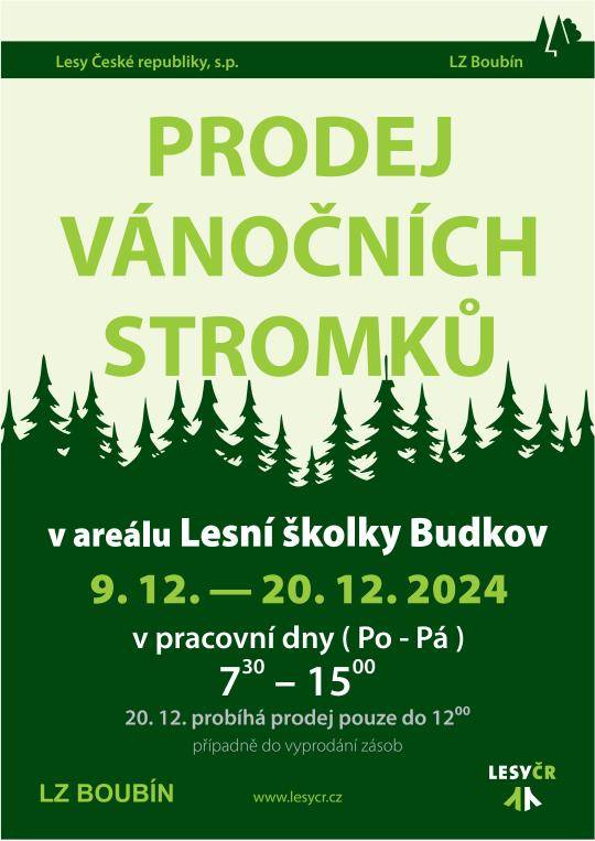 Prodej vánočních stromků - Lesy ČR