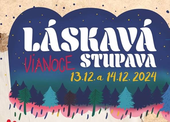 Susedský festival Láskavá Stupava- Vianoce sa uskutoční 13. - 14. decembra a prináša program spolu so susedskými prevádzkami v rámci mesta.