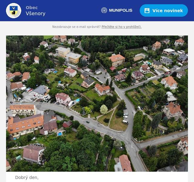 Dobrý den, tento pátek 13.12.2024 bude mimořádně otevřena pošta od 8:30 hodin. Ostatní otevírací doba v tomto týdnu je beze změny. Děkujeme za pochopení, OÚ