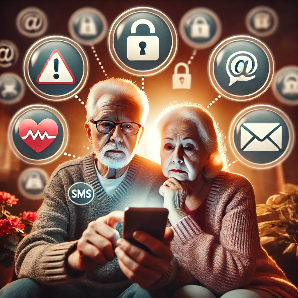 Informace a varování občanů před kybernetickými útoky.